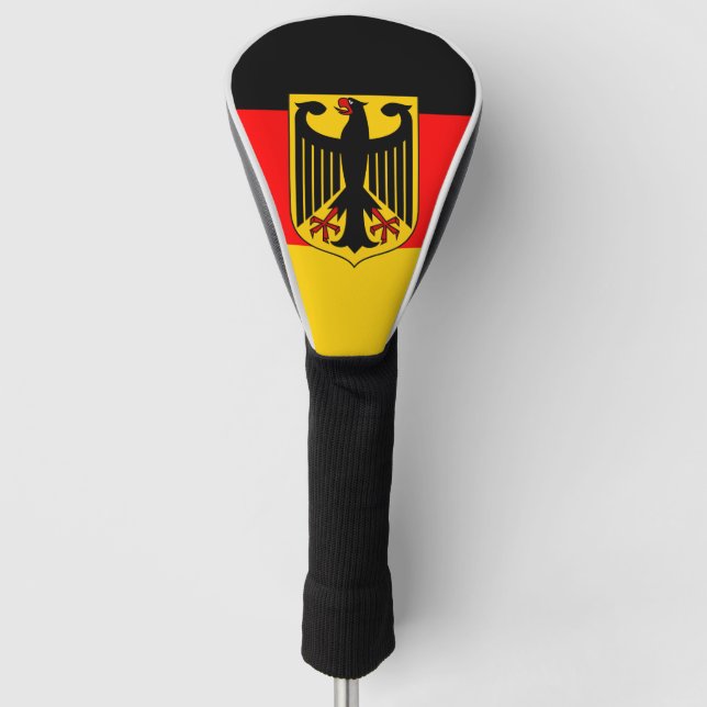 Couvre-club De Golf Drapeau allemand (Devant)