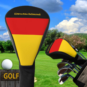 Couvre-club De Golf Drapeau allemand & Golf Allemagne sports Couvertur
