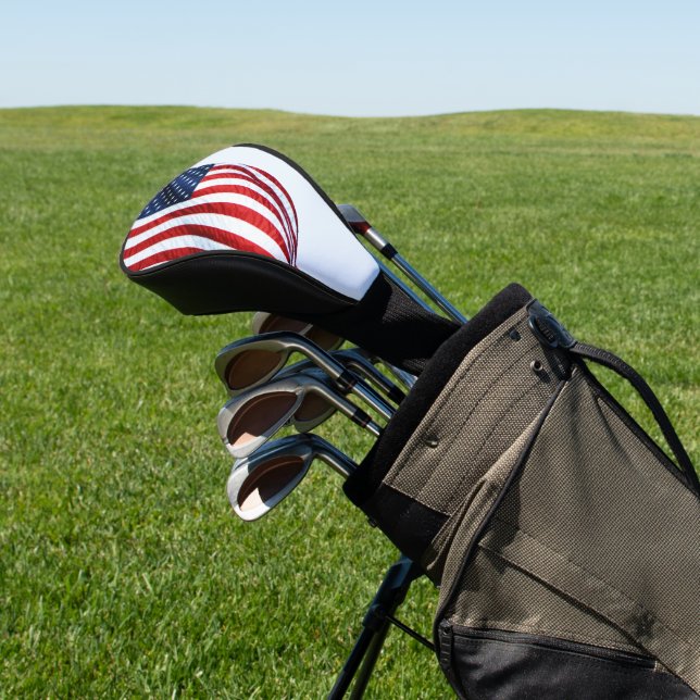 Couvre-club De Golf Drapeau américain 2412 (In Situ)