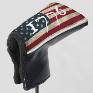 Couvre-club De Golf Drapeau américain vintage 1776 patriotique