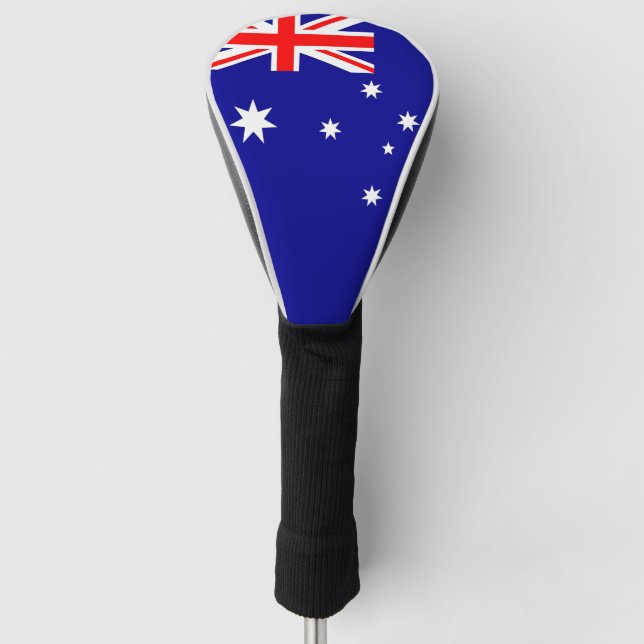 Couvre-club De Golf Drapeau Australie (Devant)