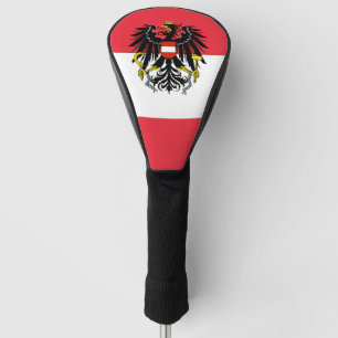 Couvre-club De Golf Drapeau autrichien et golf Sport autrichien Couver