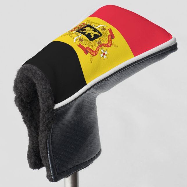 Couvre-club De Golf Drapeau belge (Devant 3/4)