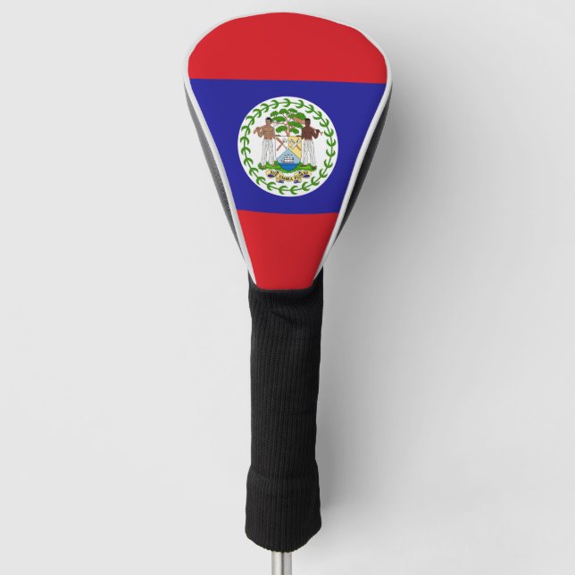 Couvre-club De Golf Drapeau bélizien (Devant)
