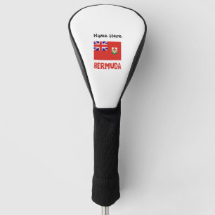 Couvre-club De Golf Drapeau bermudien personnalisé des Bermudes