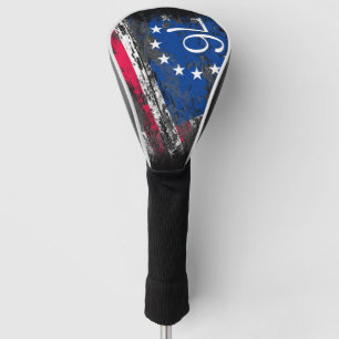 Couvre-club De Golf Drapeau Betsy Ross 1776 4 juillet patriotique