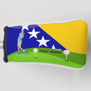 Couvre-club De Golf Drapeau bosnien
