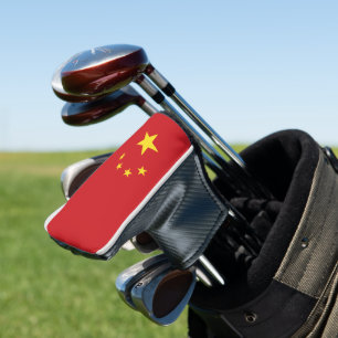Couvre-club De Golf Drapeau chinois
