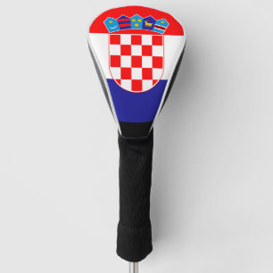 Couvre-club De Golf Drapeau Croatie