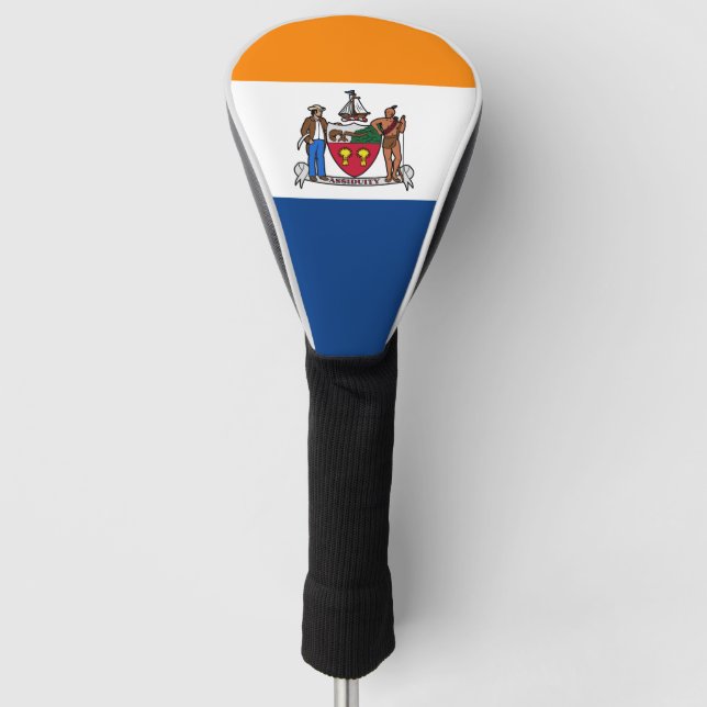 Couvre-club De Golf Drapeau d'Albany, New York (Devant)