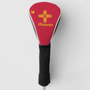 Couvre-club De Golf Drapeau d'Albuquerque, Nouveau Mexique