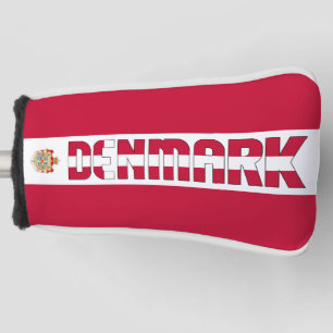 Couvre-club De Golf Drapeau Danemark magnifique Patriotic Golf tête co