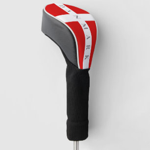 Couvre-club De Golf Drapeau danois pour chauffeur à air comprimé