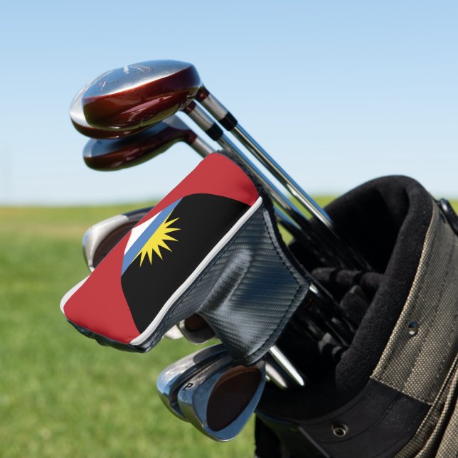 Couvre-club De Golf Drapeau d'Antigua-et-Barbuda (In Situ)