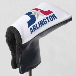 Couvre-club De Golf Drapeau d'Arlington, Texas Golf Head Cover