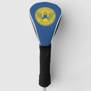 Couvre-club De Golf Drapeau d'Atlanta, Georgia Golf Head Cover