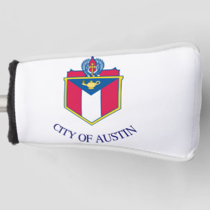 Couvre-club De Golf Drapeau d'Austin, Texas