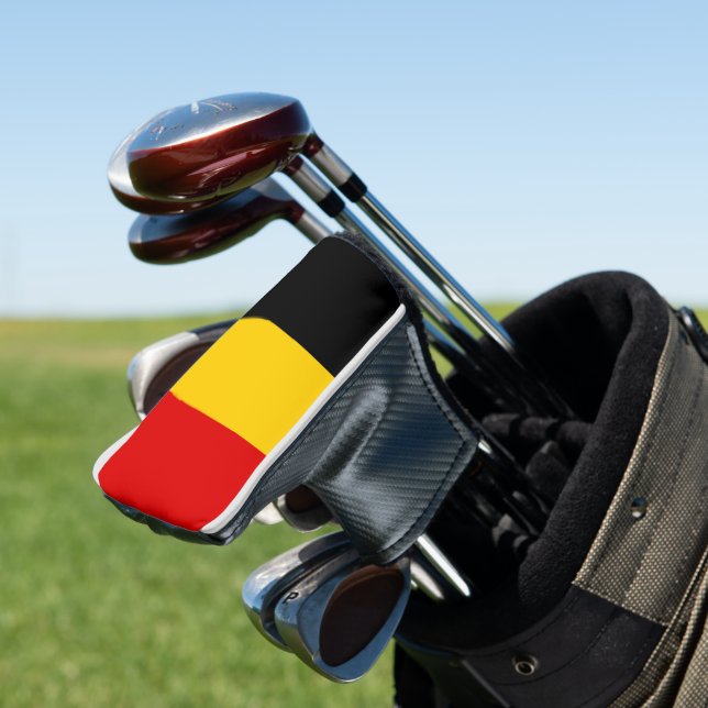 Couvre-club De Golf Drapeau de Belgique (In Situ)