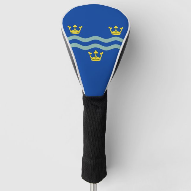 Couvre-club De Golf Drapeau de Cambridgeshire (Devant)