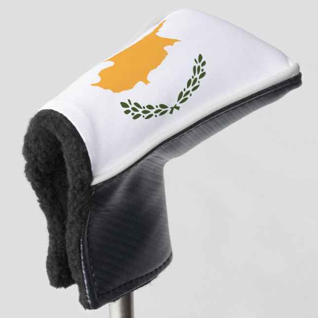 Couvre-club De Golf Drapeau de Chypre (Devant 3/4)