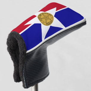 Couvre-club De Golf Drapeau de Dallas, Texas Golf Head Cover
