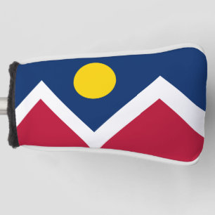 Couvre-club De Golf Drapeau de Denver, Colorado