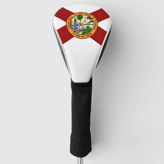 Couvre-club De Golf Drapeau de Floride (Devant)