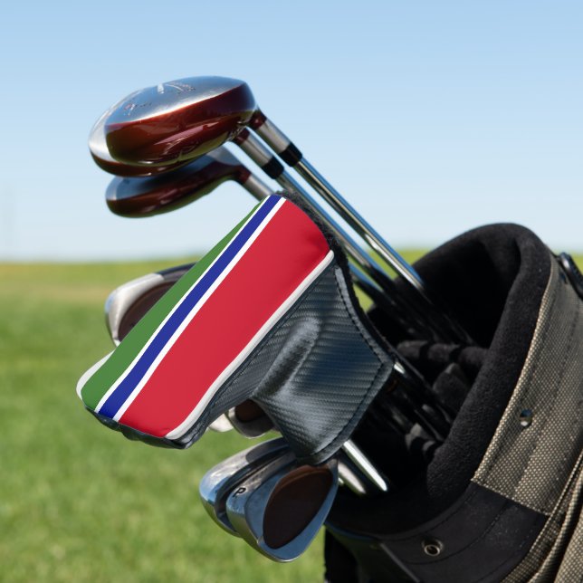 Couvre-club De Golf Drapeau de Gambie (In Situ)