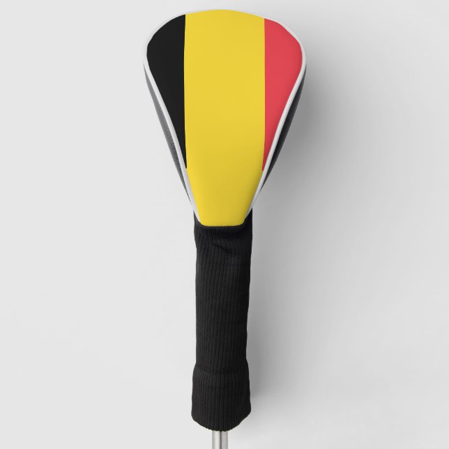 Couvre-club De Golf Drapeau de la Belgique (Devant)