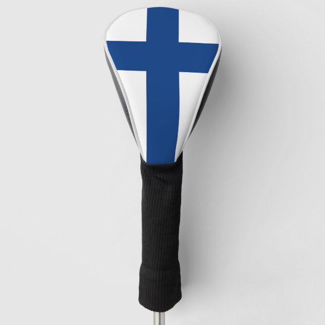Couvre-club De Golf Drapeau de la Finlande (Devant)