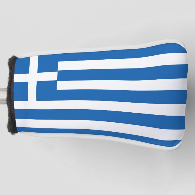 Couvre-club De Golf Drapeau de la Grèce (Devant)
