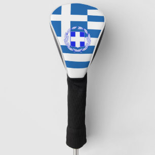 Couvre-club De Golf Drapeau de la Grèce