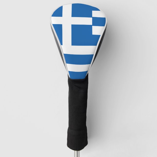 Couvre-club De Golf Drapeau de la Grèce (Devant)
