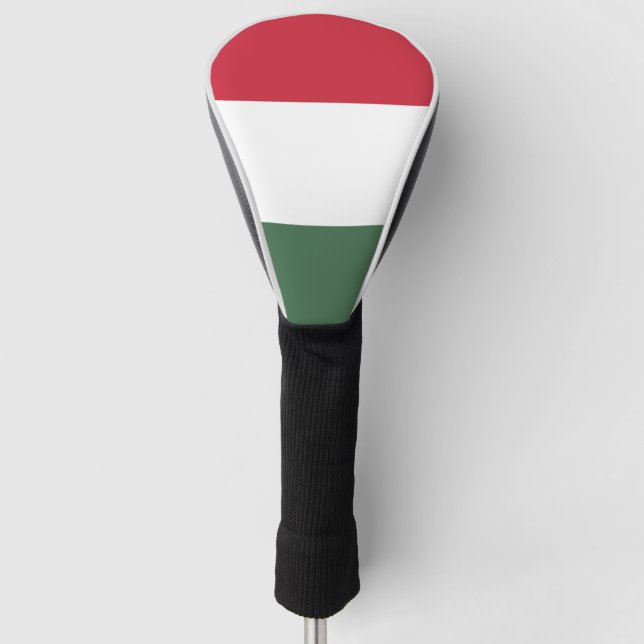 Couvre-club De Golf Drapeau de la Hongrie (Devant)