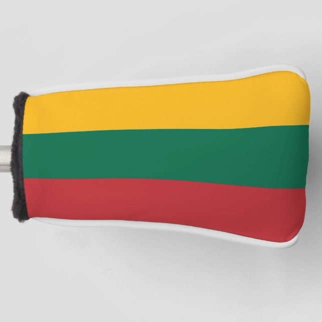 Couvre-club De Golf Drapeau de la Lituanie (Devant)