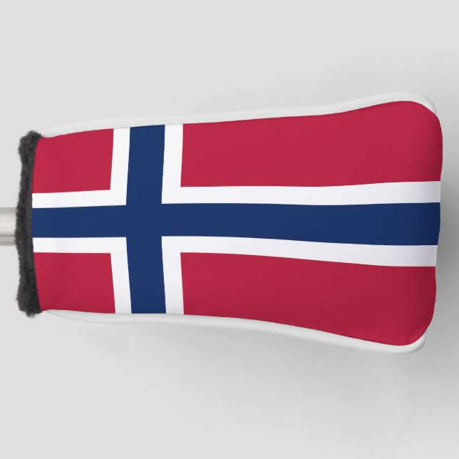 Couvre-club De Golf Drapeau de la Norvège (Devant)