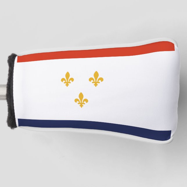 Couvre-club De Golf Drapeau de La Nouvelle-Orléans (Devant)