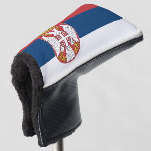 Couvre-club De Golf Drapeau de la Serbie