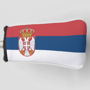 Couvre-club De Golf Drapeau de la Serbie