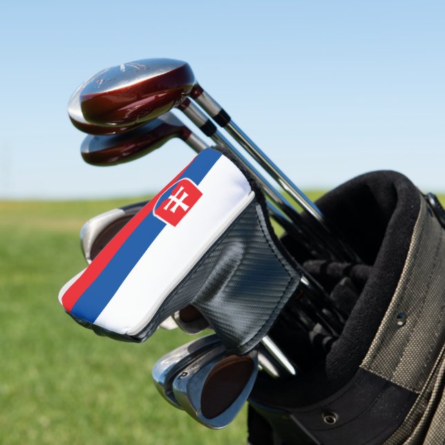 Couvre-club De Golf Drapeau de la Slovaquie (In Situ)