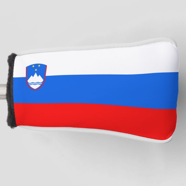 Couvre-club De Golf Drapeau de la Slovénie (Devant)