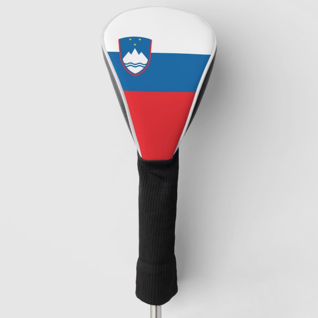 Couvre-club De Golf Drapeau de la Slovénie (Devant)