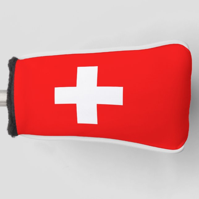 Couvre-club De Golf Drapeau de la Suisse (Devant)
