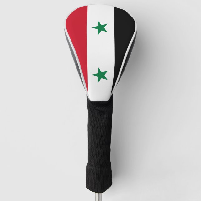 Couvre-club De Golf Drapeau de la Syrie (Devant)