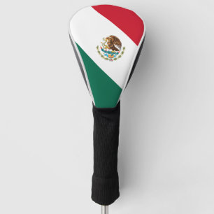 Couvre-club De Golf Drapeau de la tête de golf du Mexique