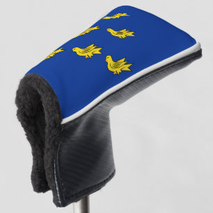 Couvre-club De Golf Drapeau de la tête de golf du Sussex