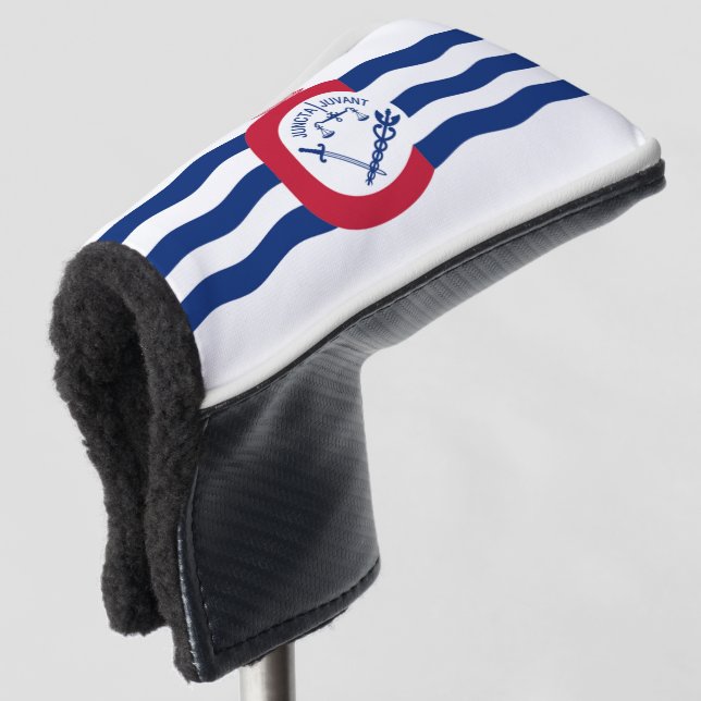 Couvre-club De Golf Drapeau de la ville de Cincinnati (Devant 3/4)