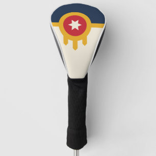 Couvre-club De Golf Drapeau de la ville de Tulsa, Oklahoma