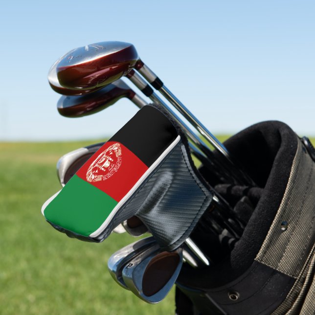 Couvre-club De Golf Drapeau de l'Afghanistan (In Situ)