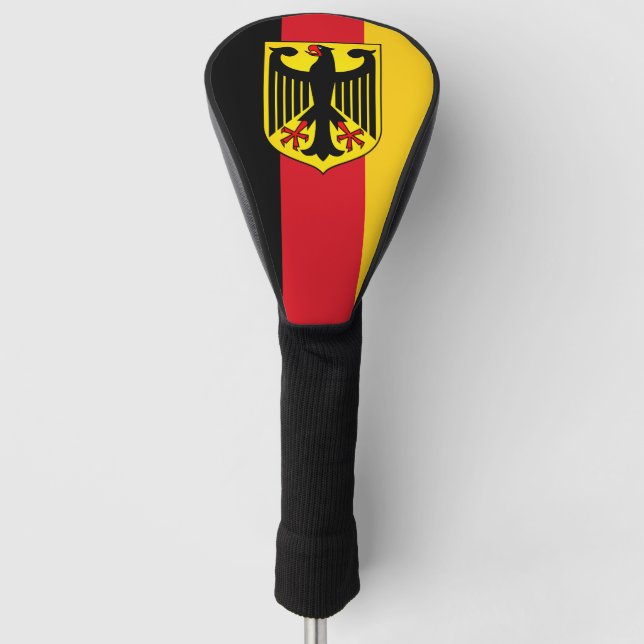 Couvre-club De Golf Drapeau de l'Allemagne (Devant)